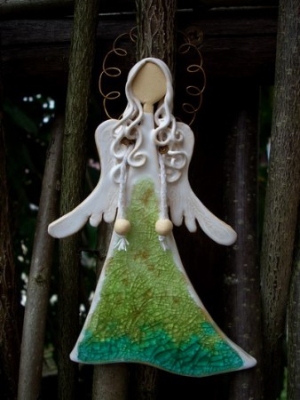 Anjelik so zelenou drťou - p. Hanka Jamrichová